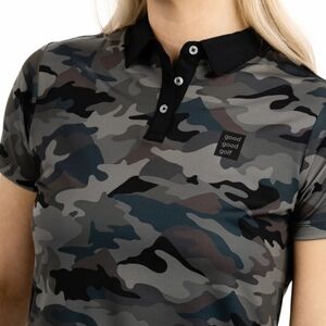 Good Good Golf Camouflage Polo woman's Shirts Size 2XL